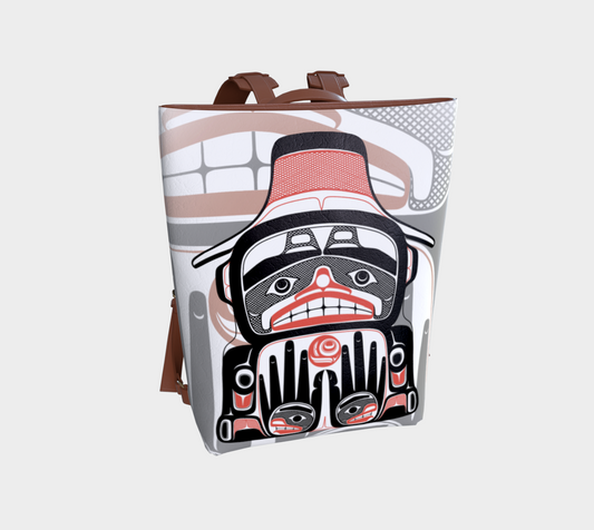 Vegan Leather Backpack - Haida Watchmen