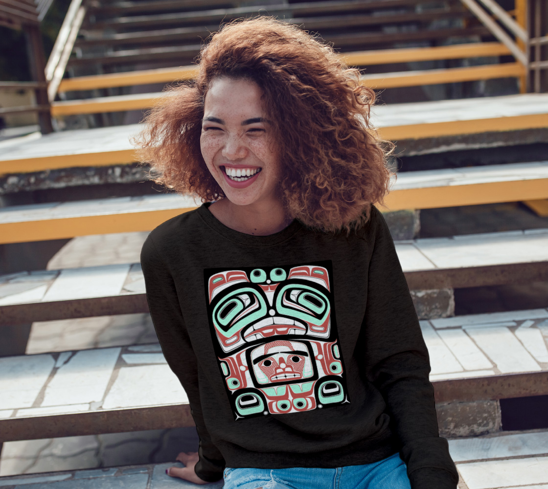 Crewneck sweatshirt- Haida box fig.60