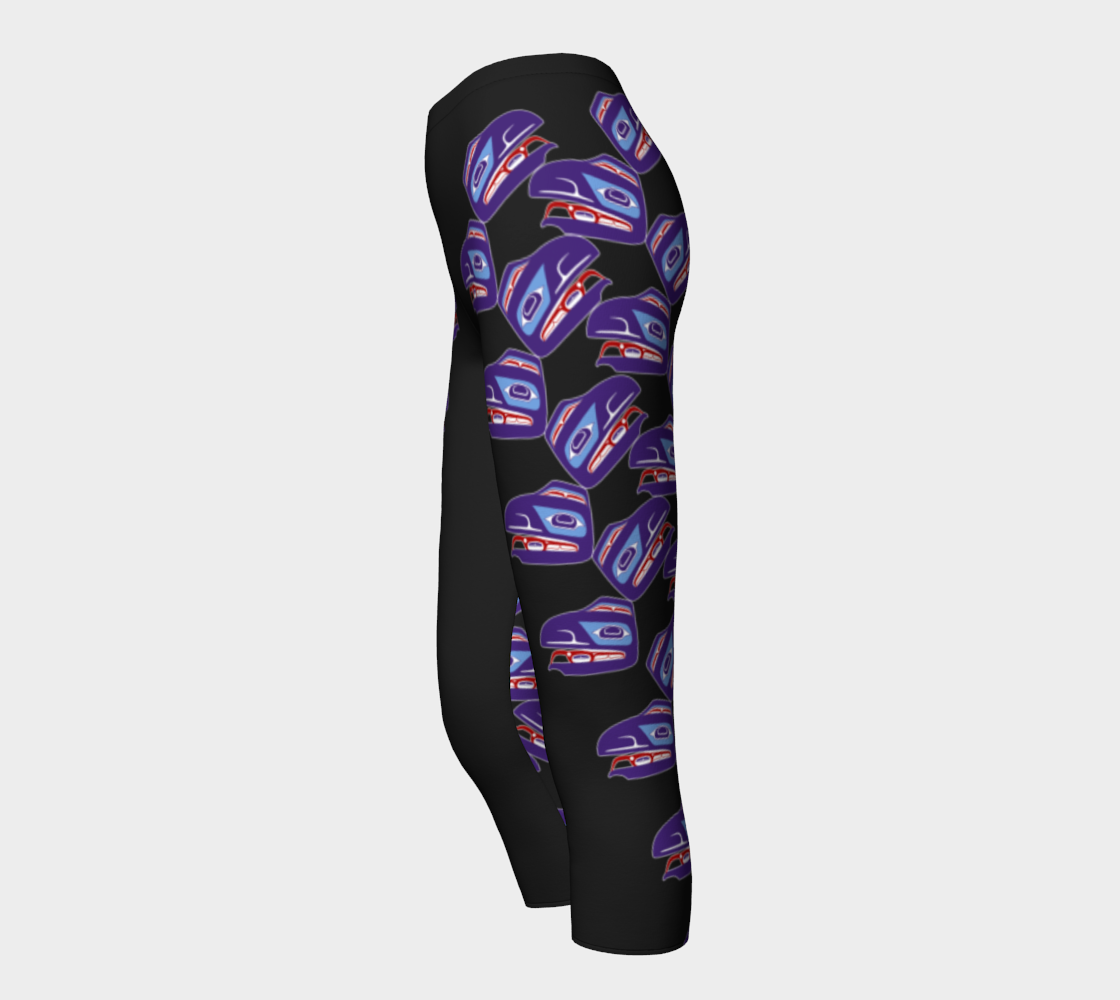 Capris - Haida Raven Head(PURPLE)