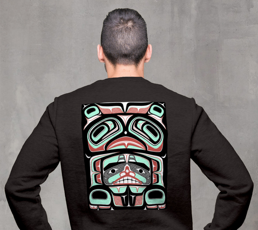 Crewneck sweatshirt- Haida box fig.60