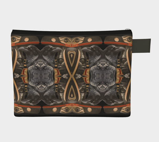 Zipper carryall - Raven/Hart