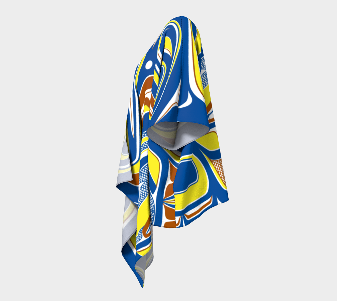 Draped Kimono - Haida Box Fig.60 (yellow)