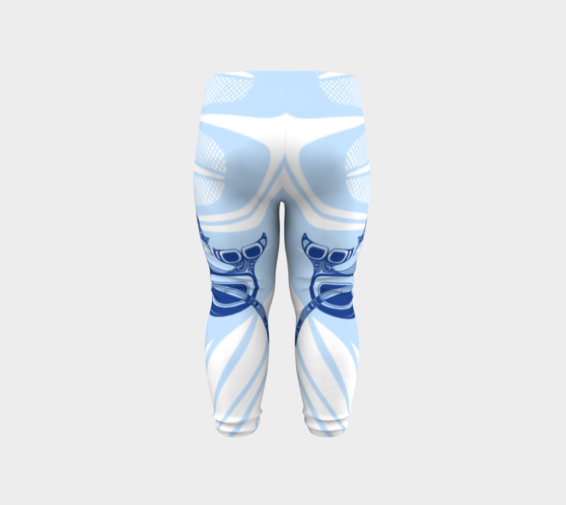 Baby Leggings - Haida Humpback Whales