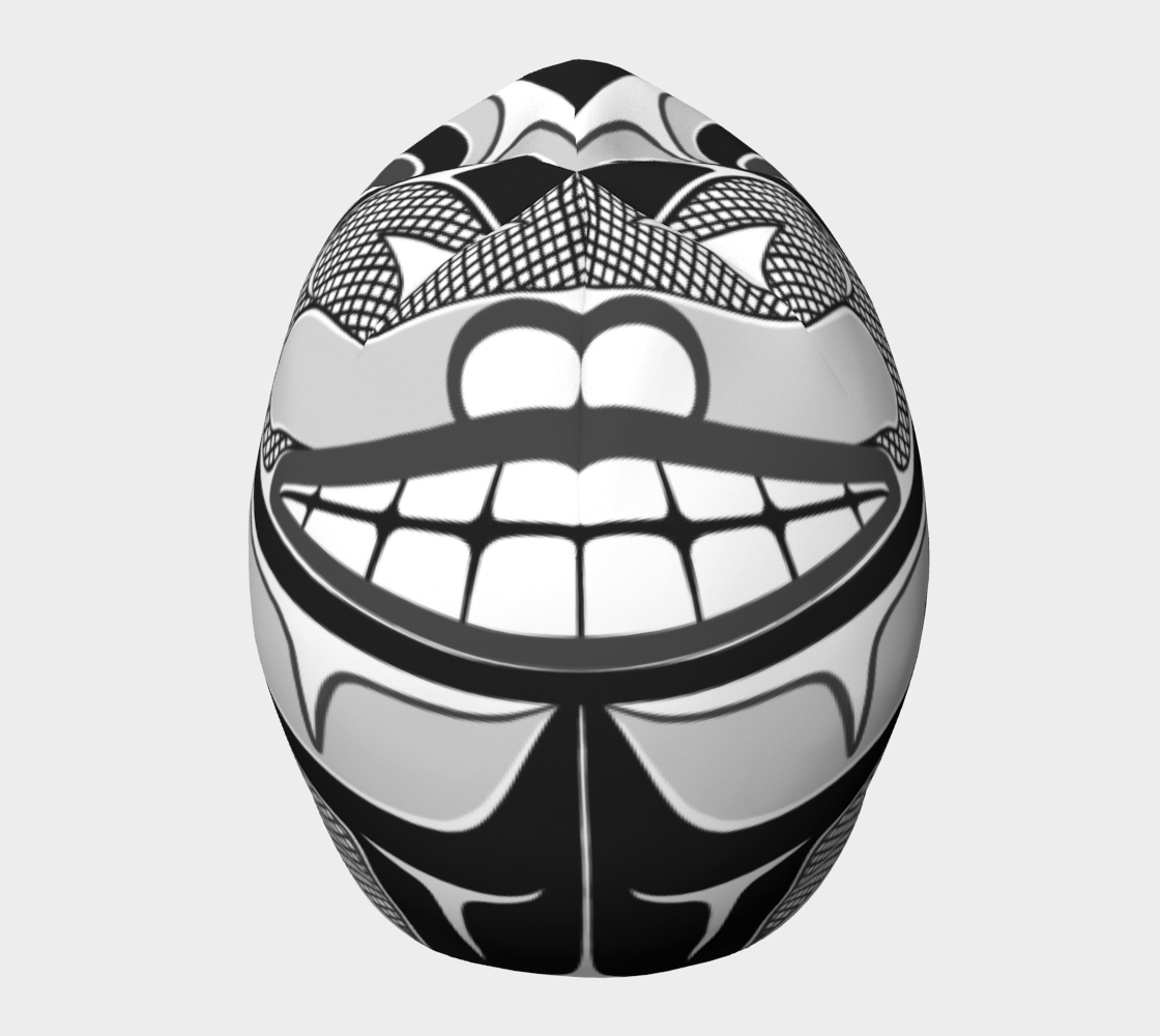 Beanie - Haida Box Fig.60 (v3)(b/w)