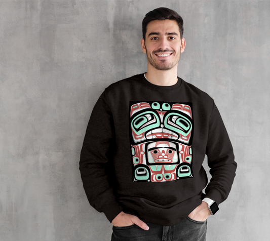 Crewneck sweatshirt- Haida box fig.60