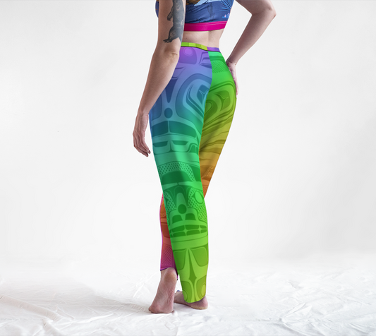 Lounge pants - Haida box fig.60 (rainbow)