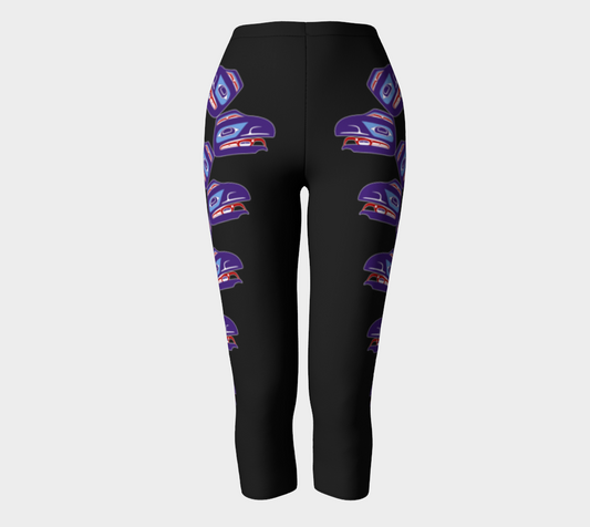Capris - Haida Raven Head(PURPLE)