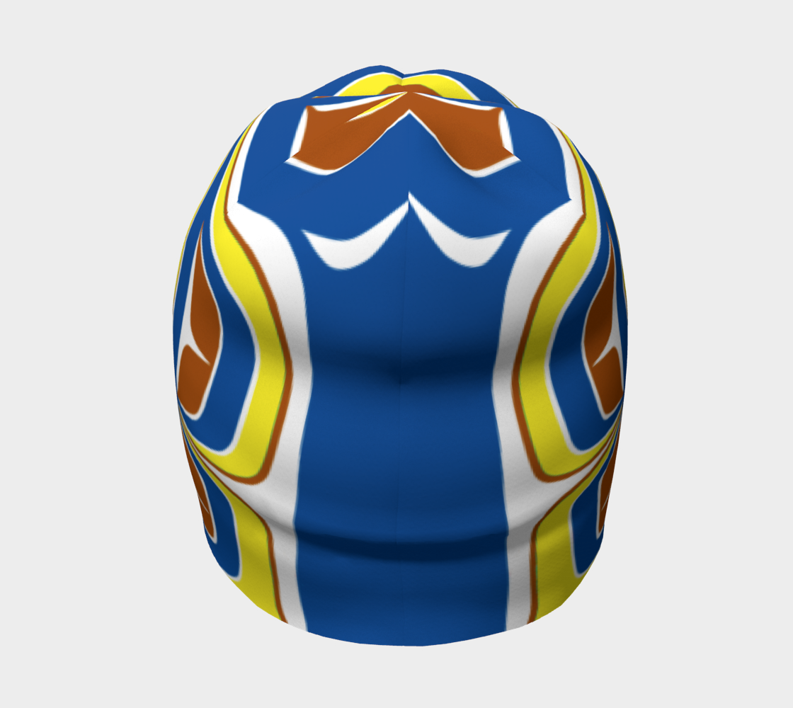 Beanie - Haida Box Fig.60 (v2) (yellow)