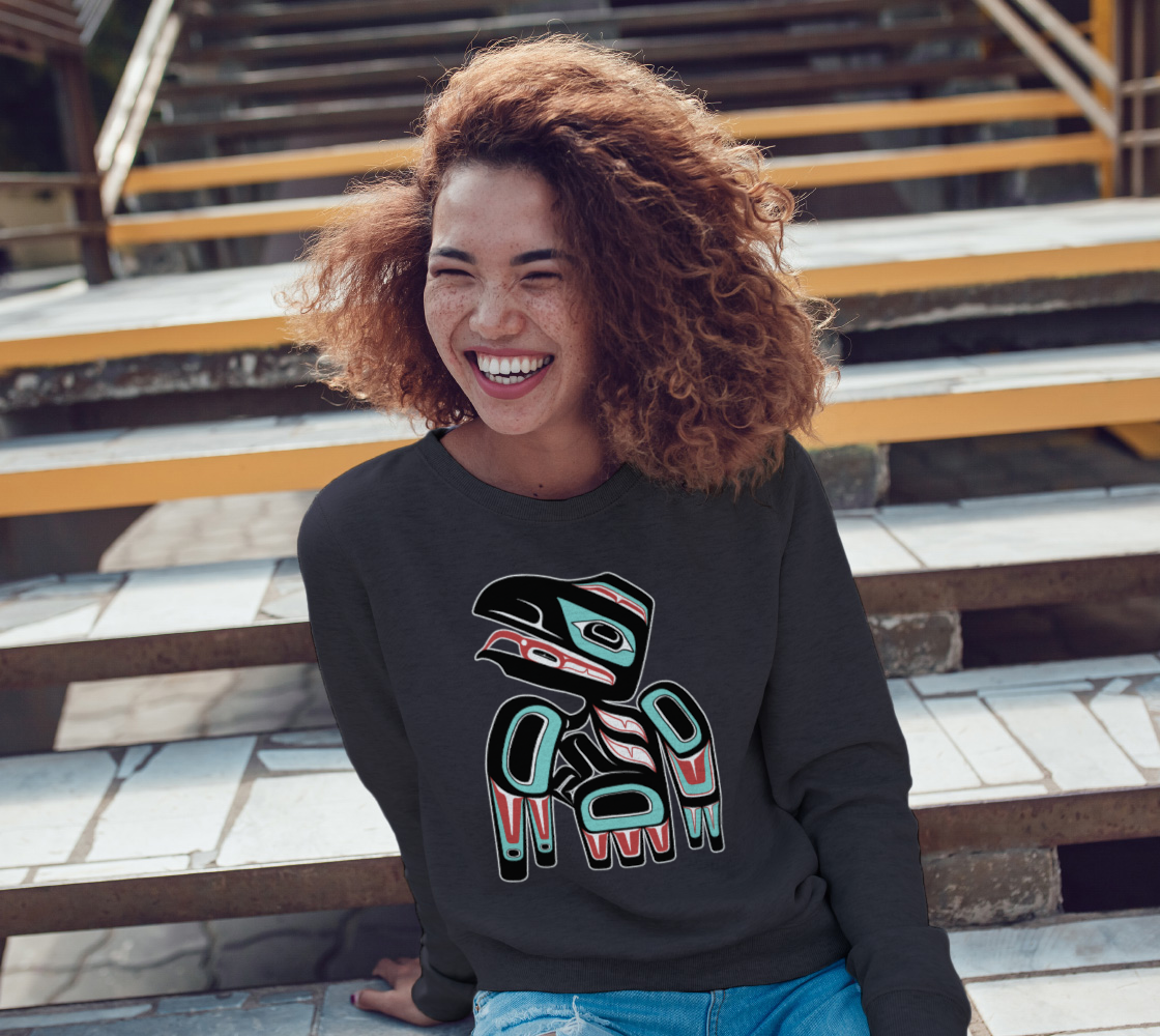 Crewneck Sweatshirt - Haida Raven