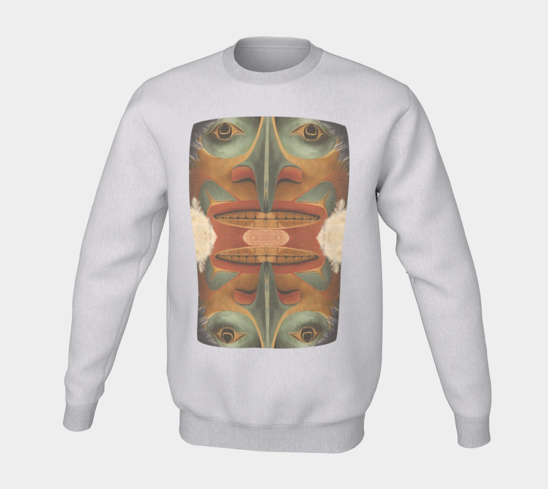 Crewneck Sweatshirt - Haida Face