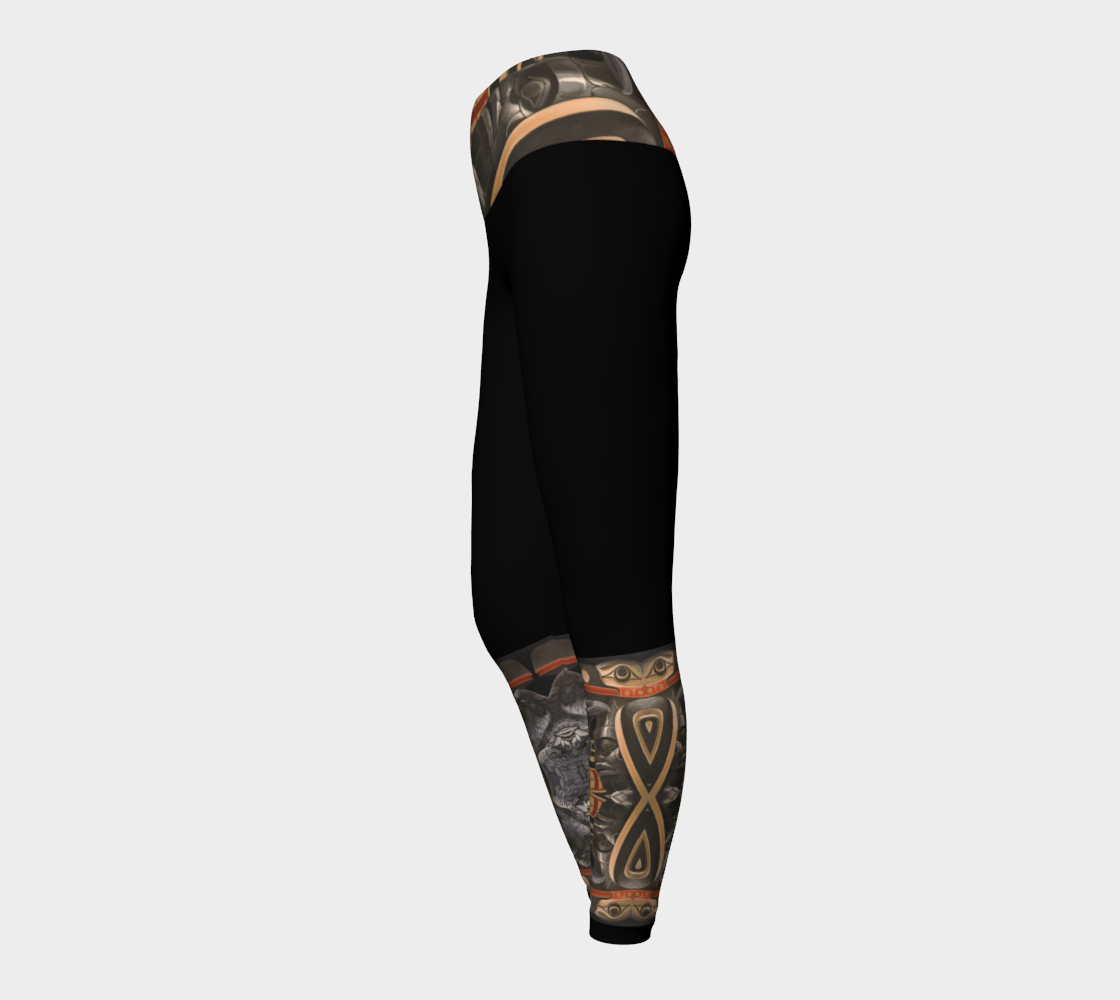 Yoga Leggings - Raven/Hart