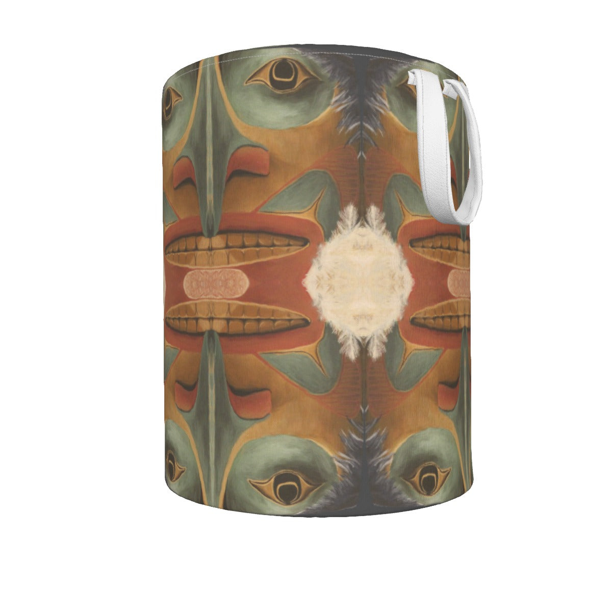 Foldable Laundry Basket - Haida Face
