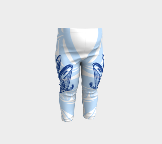 Baby Leggings - Haida Humpback Whales