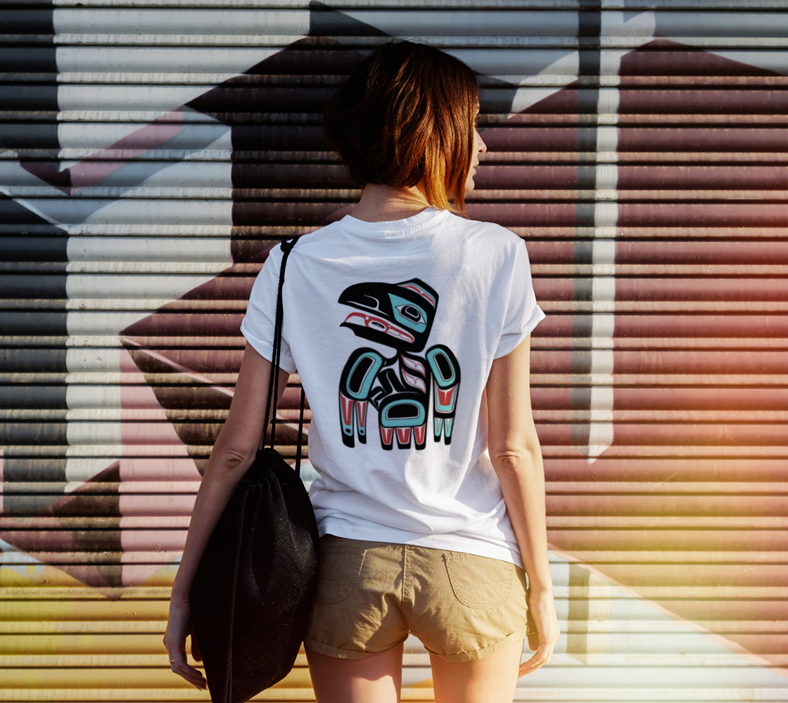 Tee (unisex) - Haida Raven (front/back)