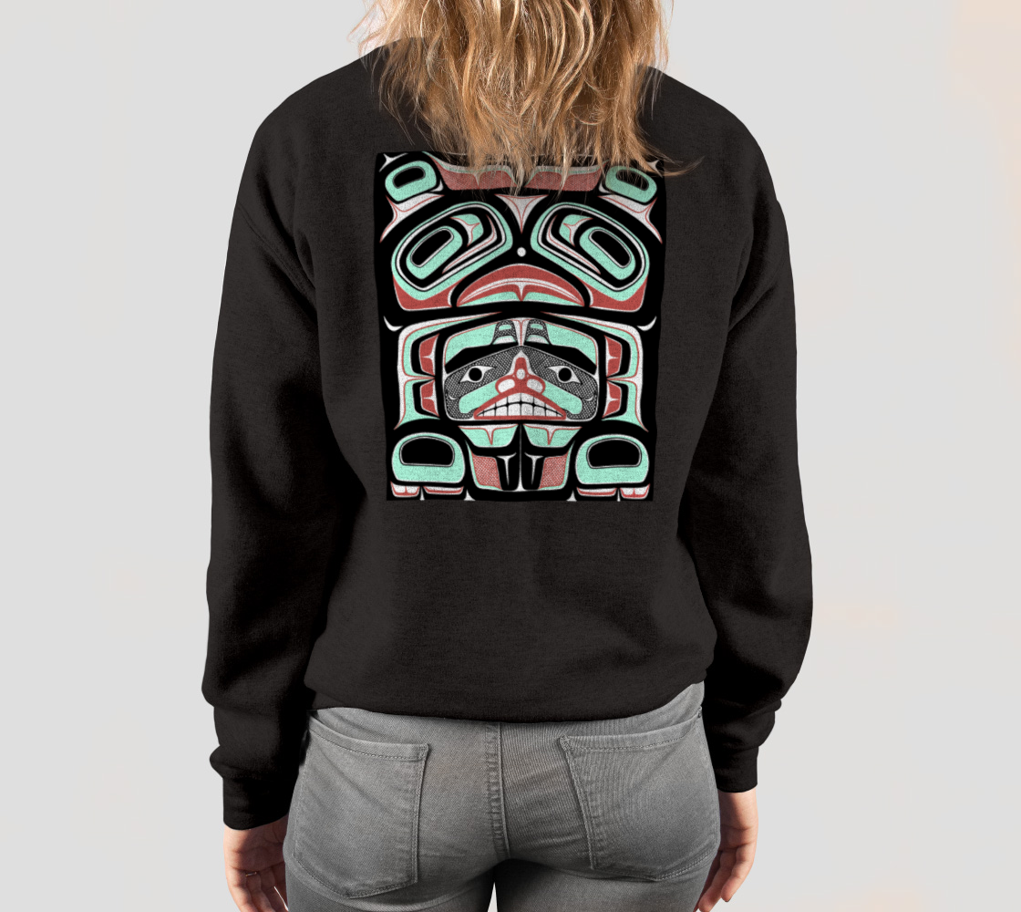 Crewneck sweatshirt- Haida box fig.60