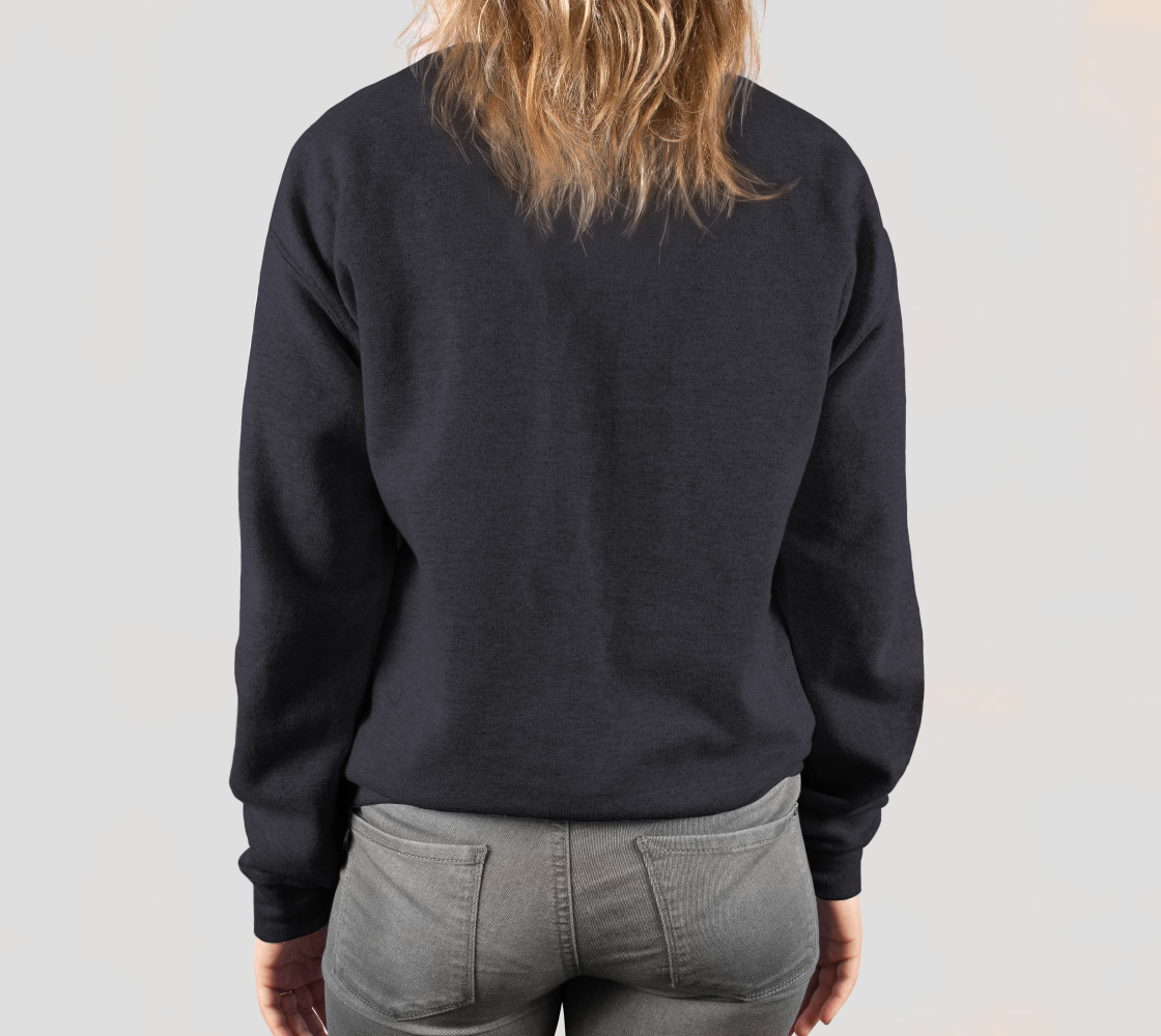 Crewneck Sweatshirt - Haida Raven