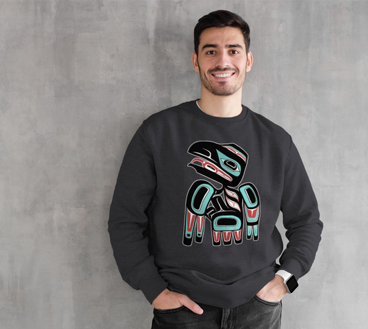 Crewneck Sweatshirt - Haida Raven