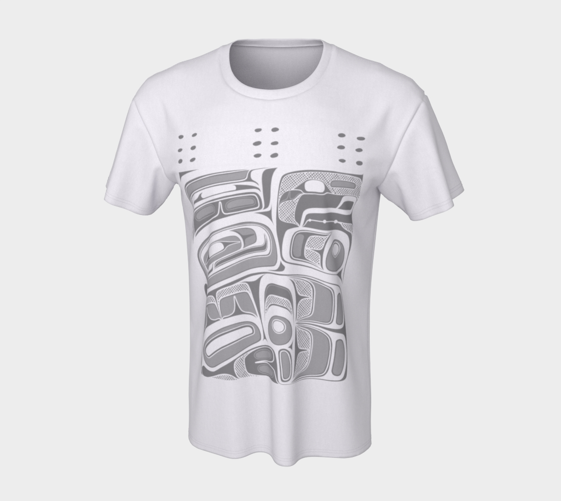Tee (unisex) - Box Design ( White)