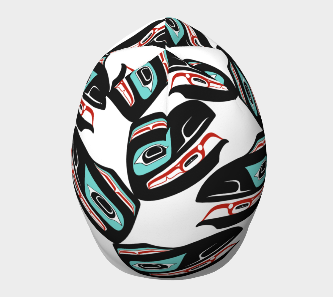 Beanie - Haida Raven Head