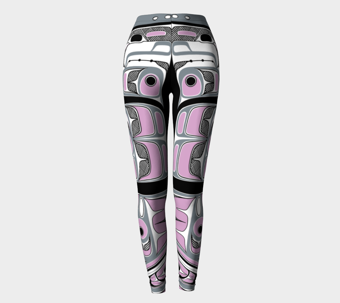 Leggings - Box Design (grey)