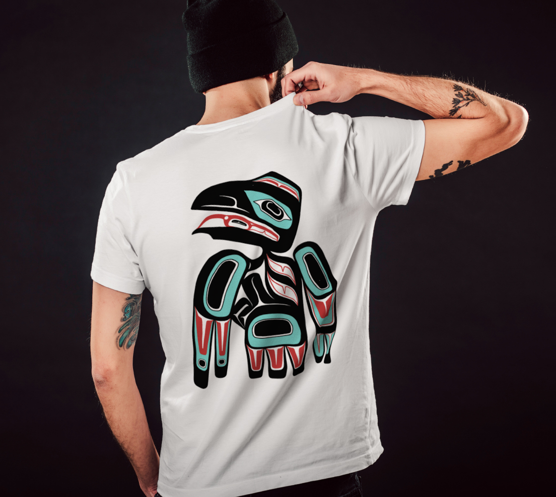 Tee (unisex) - Haida Raven (front/back)