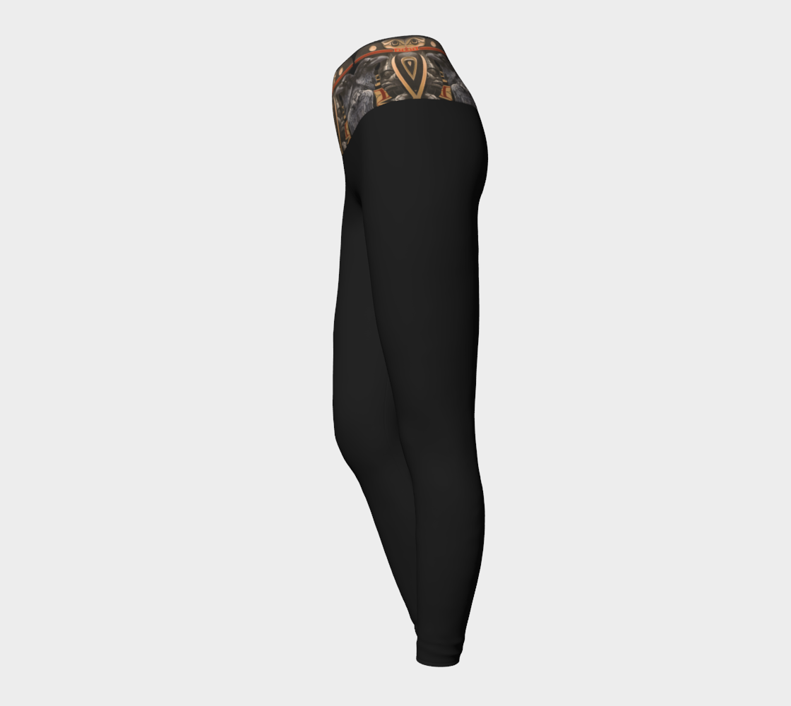 Yoga Leggings - Raven/Hart