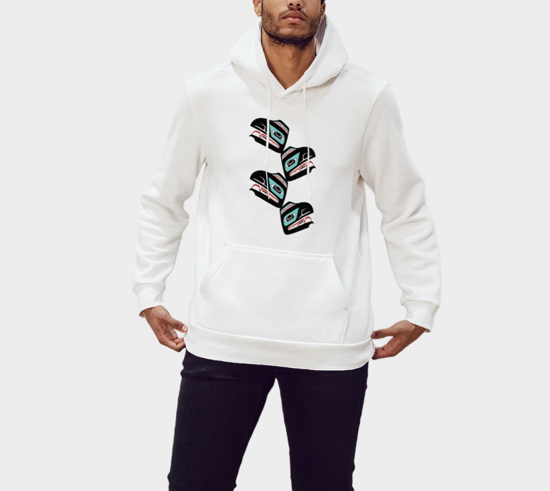 Raven on sale pullover hoodie