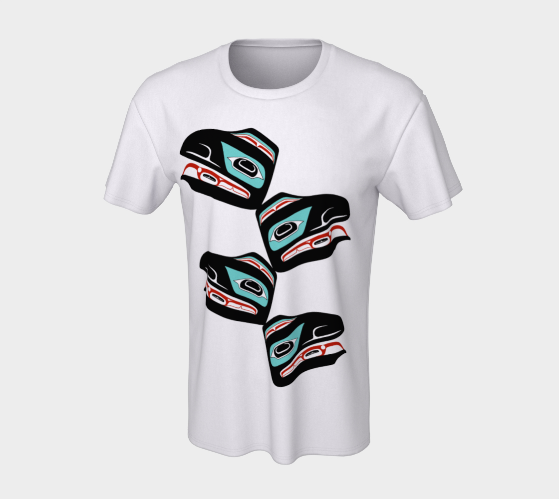 Tee (unisex) - Haida Raven (front/back)