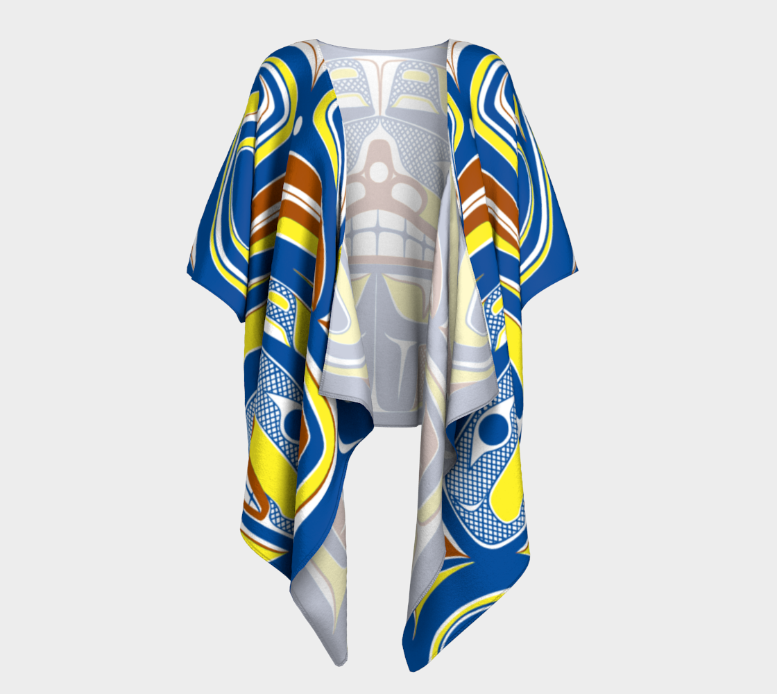 Draped Kimono - Haida Box Fig.60 (yellow)