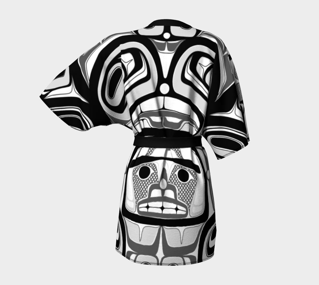 Kimono Robe-Haida Box fig.60 (b/w)