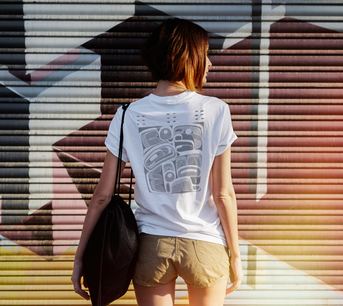 Tee (unisex) - Box Design ( White)