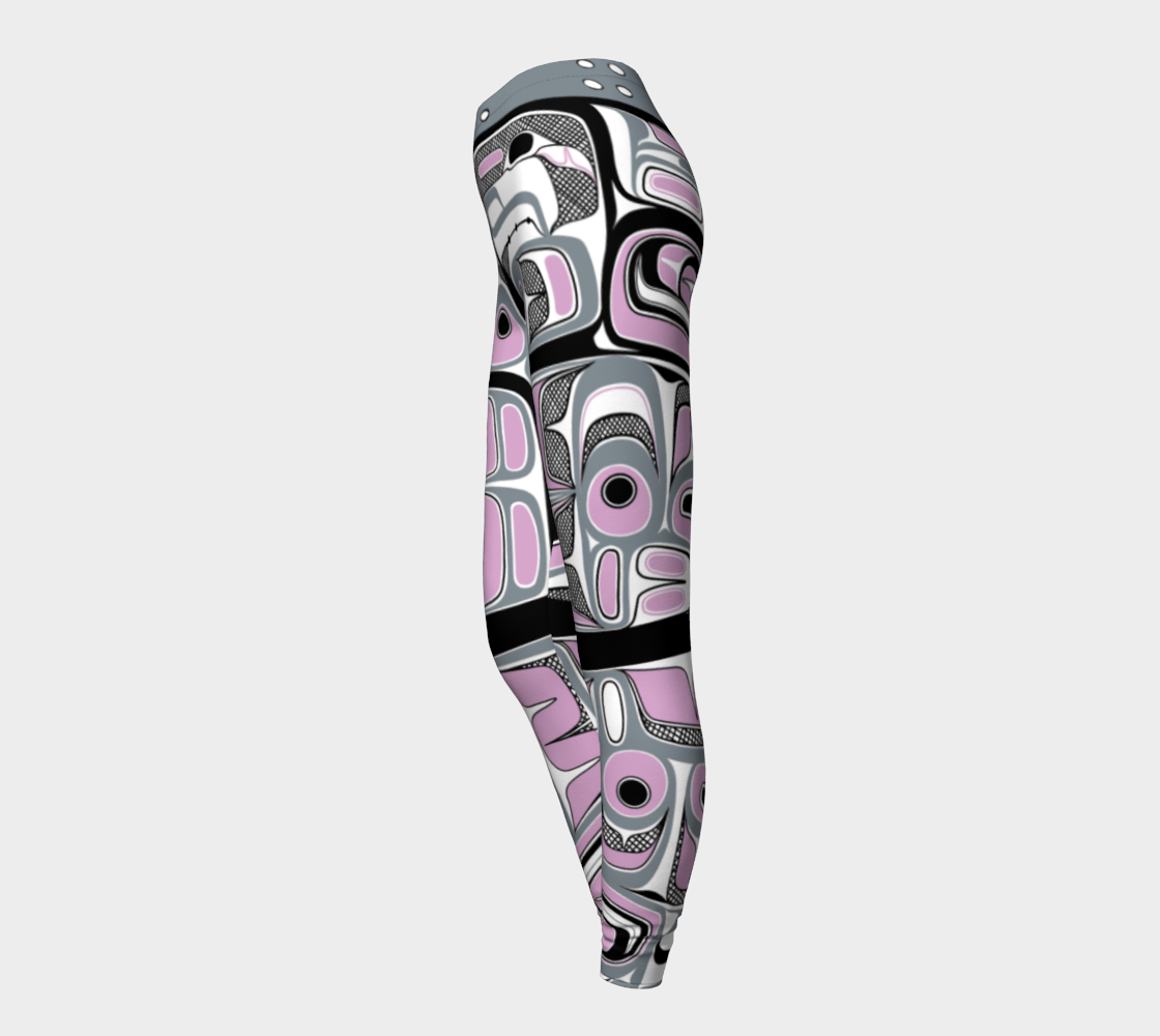Leggings - Box Design (grey)
