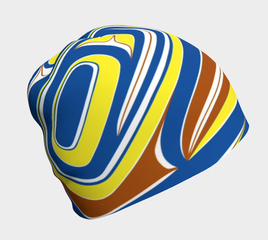 Beanie - Haida Box Fig.60 (v1)(yellow)