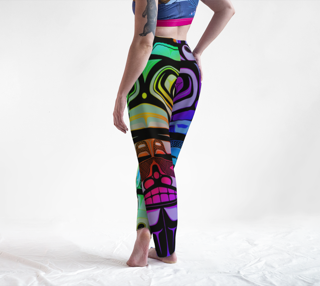 Lounge pants- Haida box fig.60 (rainbow/black)