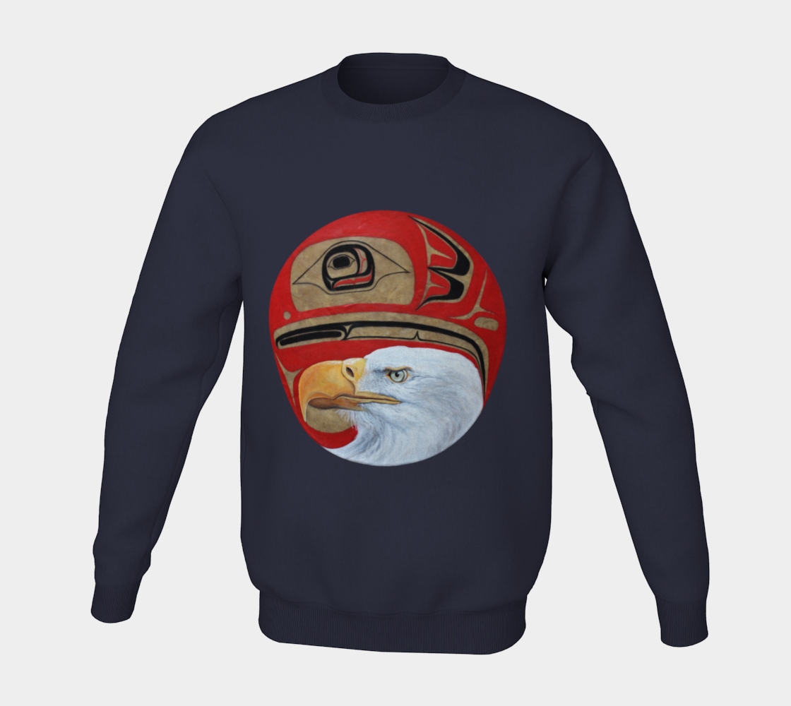 Crewneck Sweatshirt - Eagle Drum