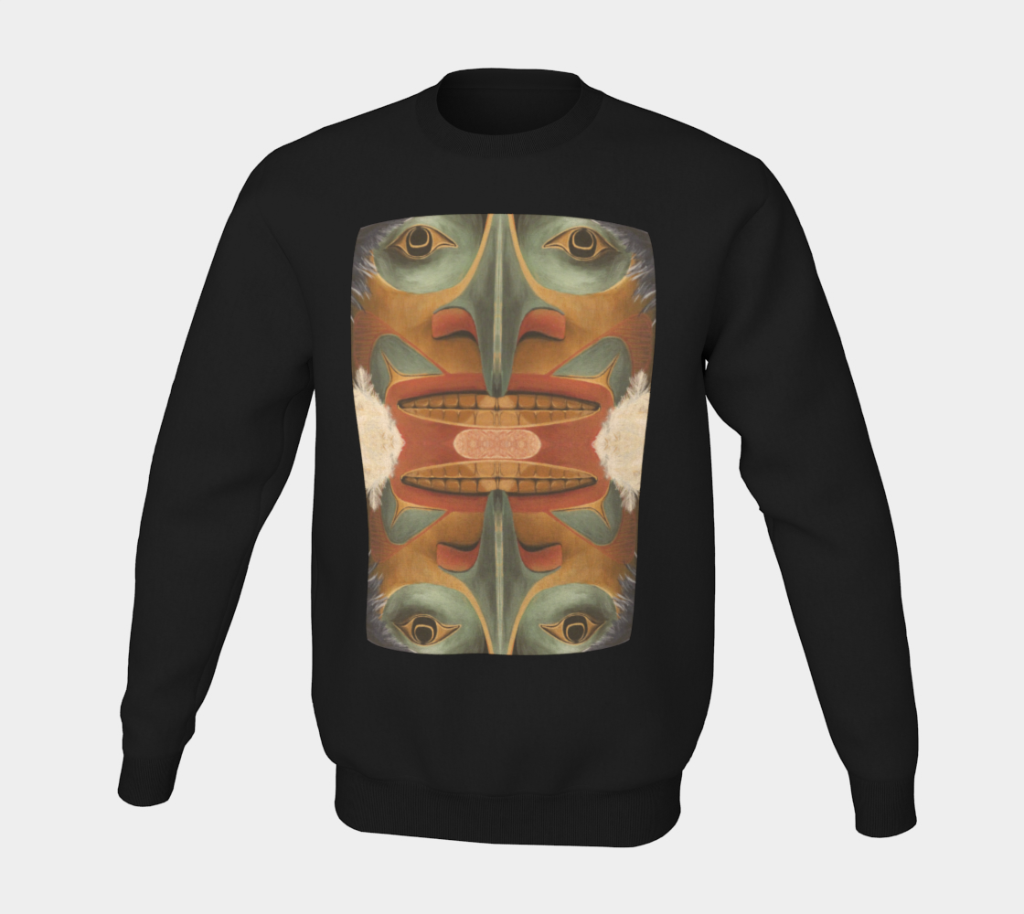 Crewneck Sweatshirt - Haida Face