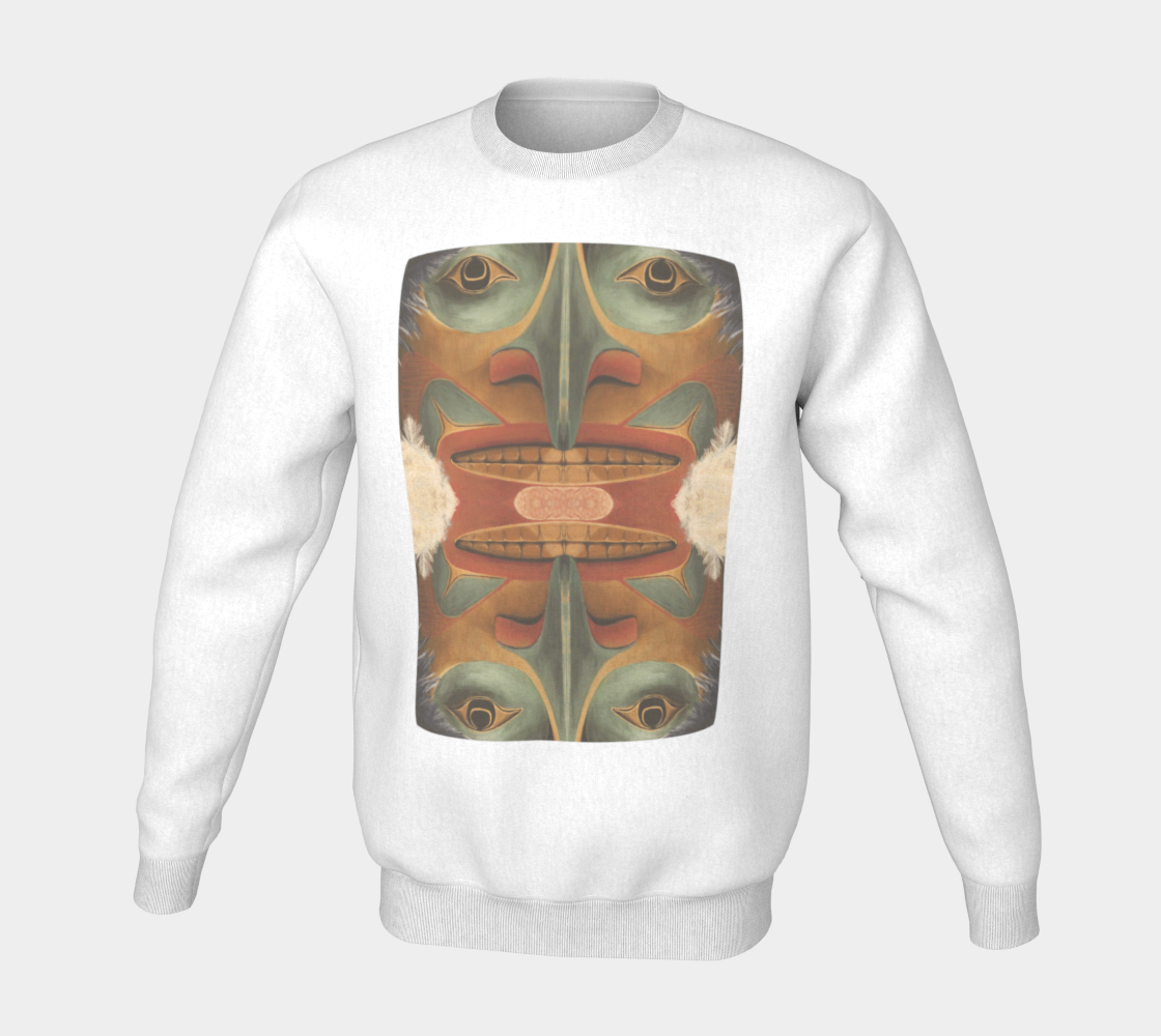 Crewneck Sweatshirt - Haida Face