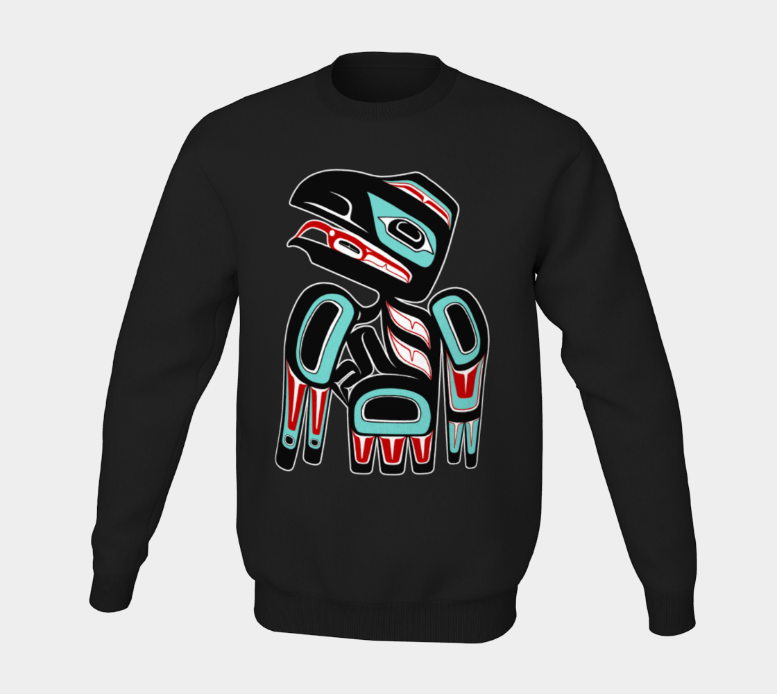 Crewneck Sweatshirt - Haida Raven