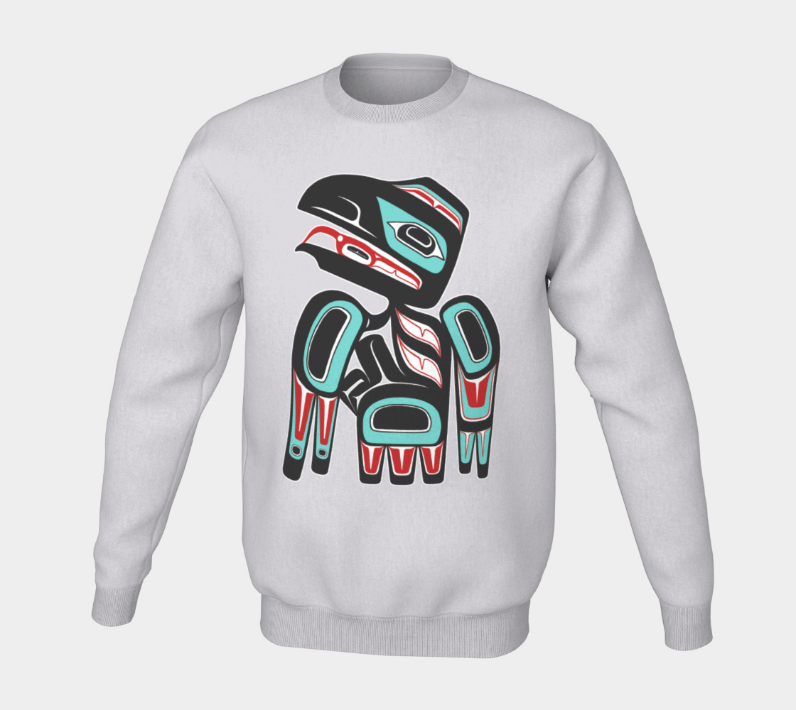 Crewneck Sweatshirt - Haida Raven