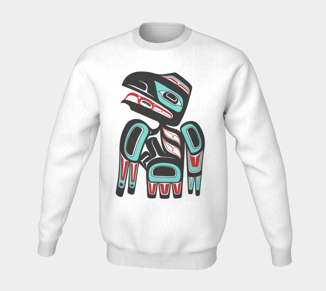 Crewneck Sweatshirt - Haida Raven