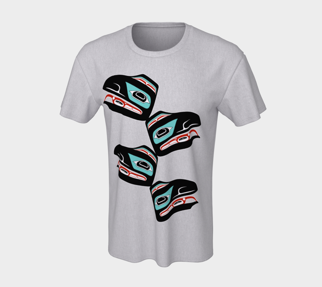 Tee (unisex) - Haida Raven (front/back)
