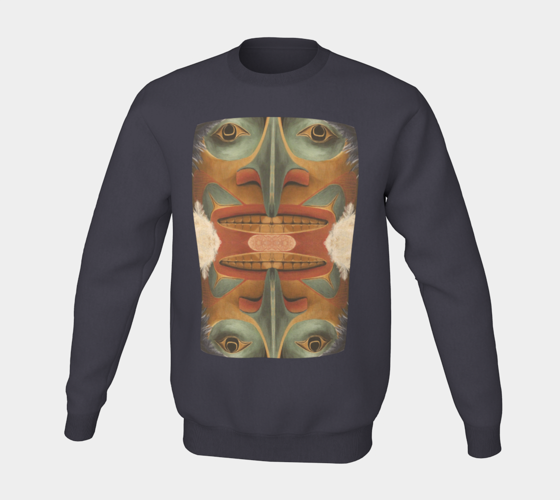 Crewneck Sweatshirt - Haida Face
