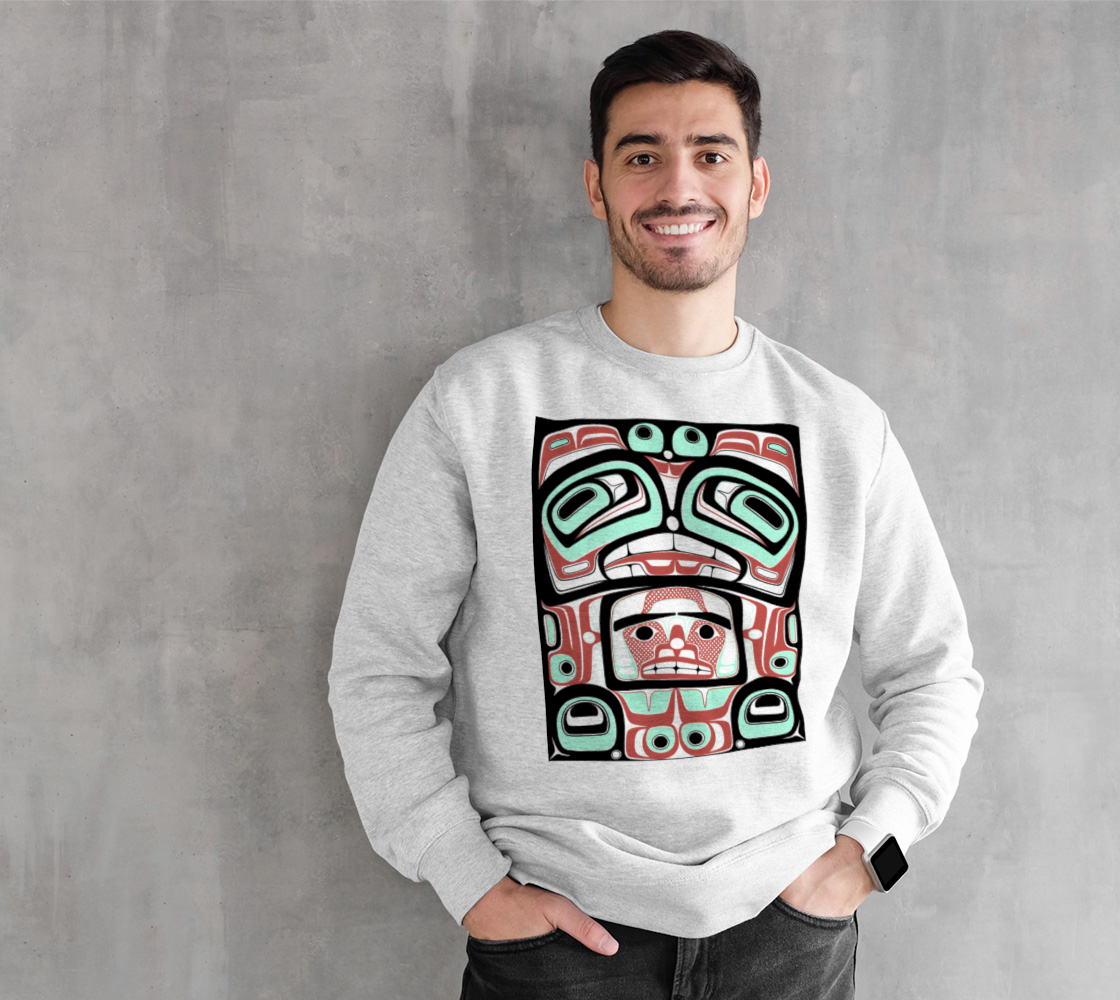 Crewneck sweatshirt- Haida box fig.60