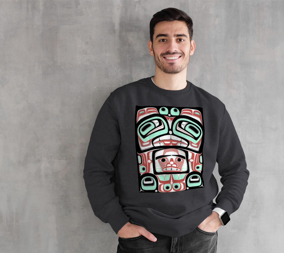 Crewneck sweatshirt- Haida box fig.60