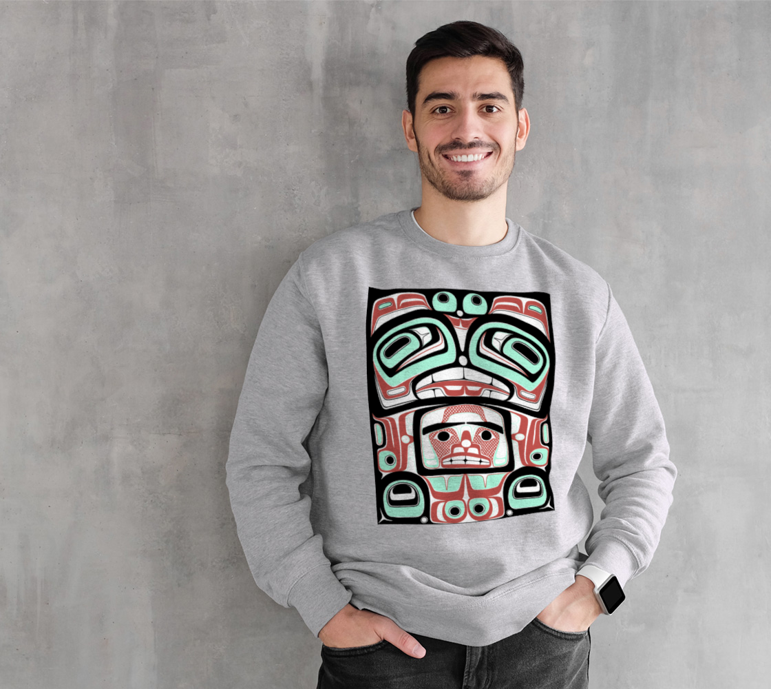 Crewneck sweatshirt- Haida box fig.60