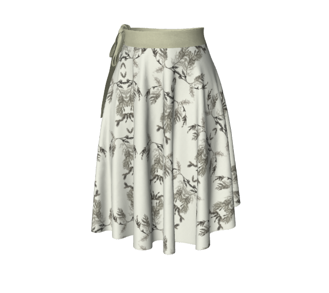 Wrap Skirt- Cedar