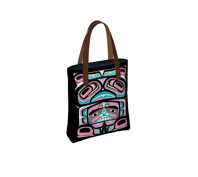 Tote Bag- Haida Box Fig.60 (pink)
