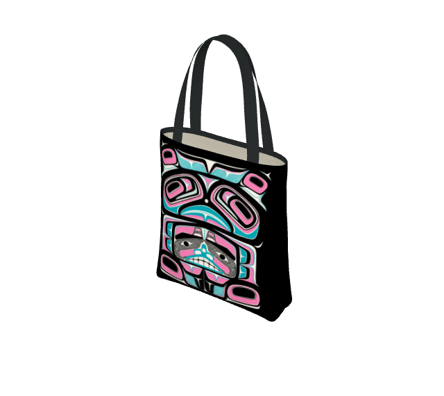 Tote Bag- Haida Box Fig.60 (pink)