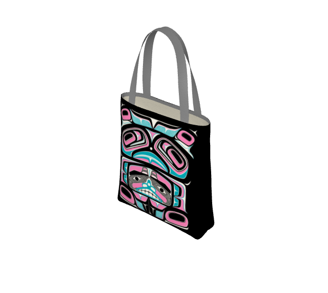 Tote Bag- Haida Box Fig.60 (pink)