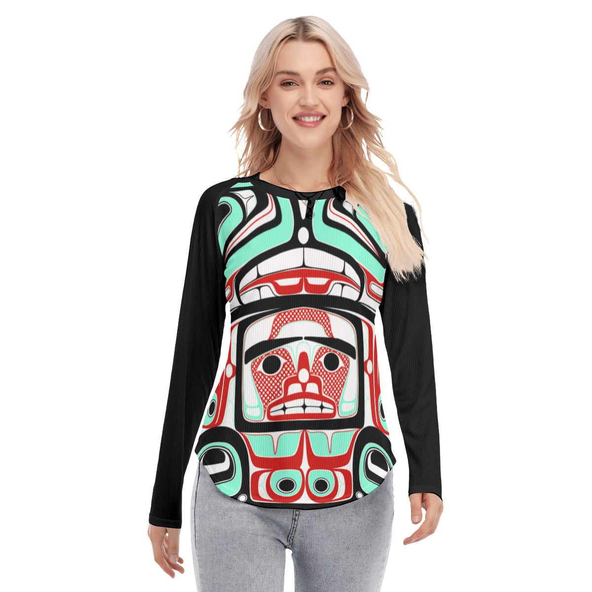 Women's Blouse- Haida Box Fig.60